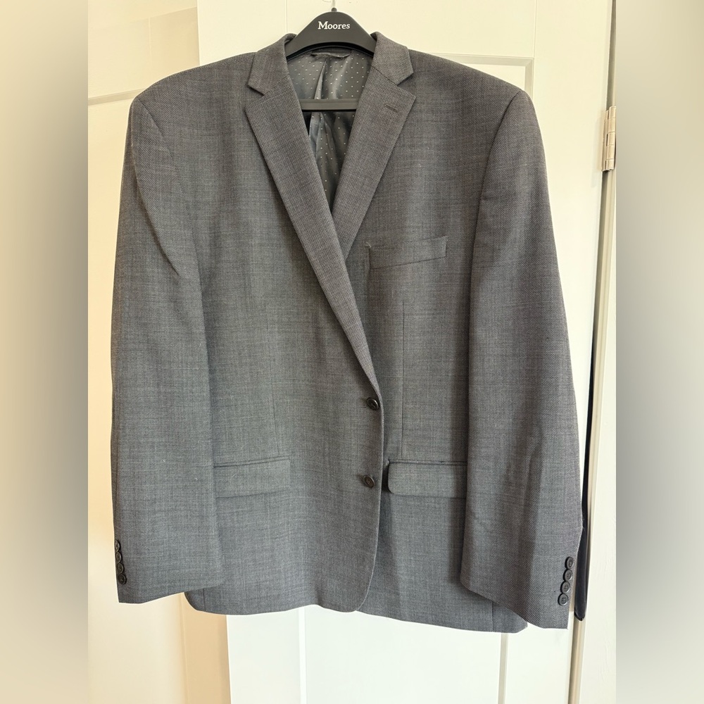 Michael Strahan Gray Blazer 50R